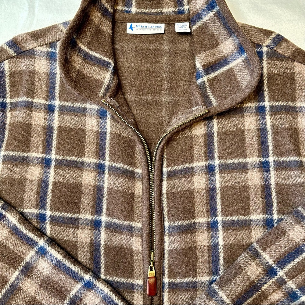 Marsh Landing Vintage Wool & Nylon Blend Jacket